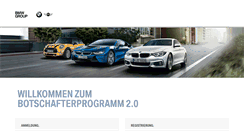 Desktop Screenshot of botschafter.bmwdialog.de